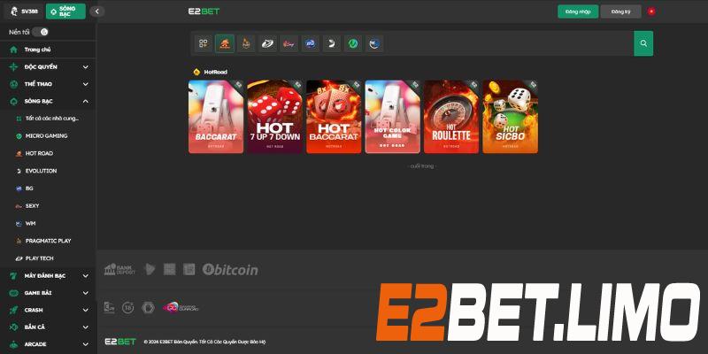 Giới thiệu vài nét về game bài E2bet