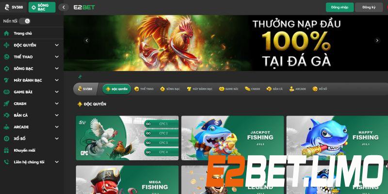Tổng quan về nhà cái E2bet