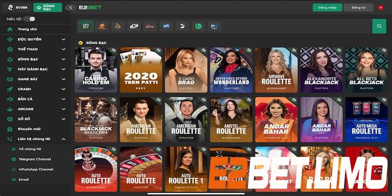 Giải đáp thương hiệu nhà cái E2bet là gì
