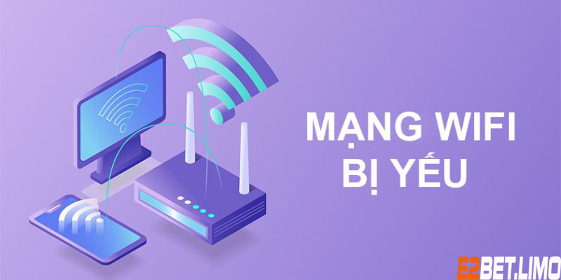 Lỗi đường truyền Internet của bet thủ