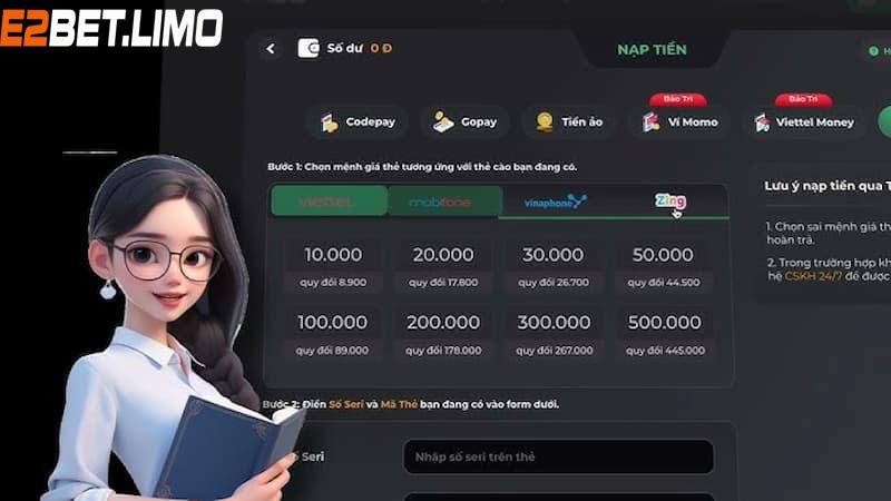 Lợi ích nạp tiền vào cá cược tại nền tảng